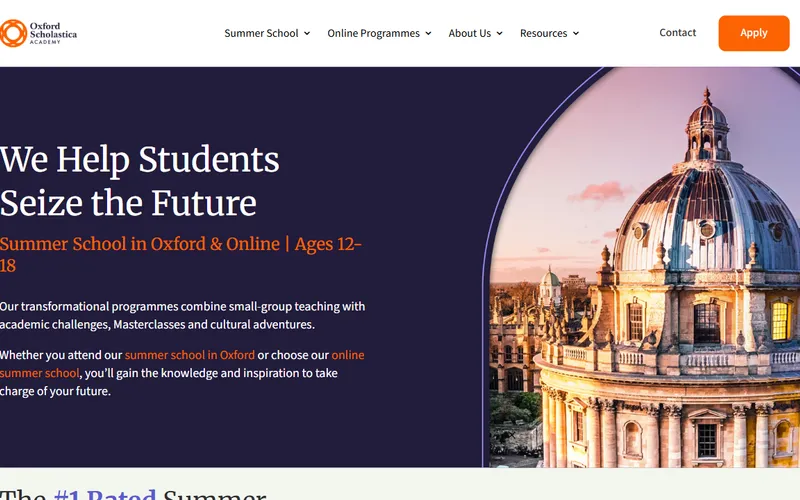 Oxford Scholastica — Oxford summer school & online courses platform