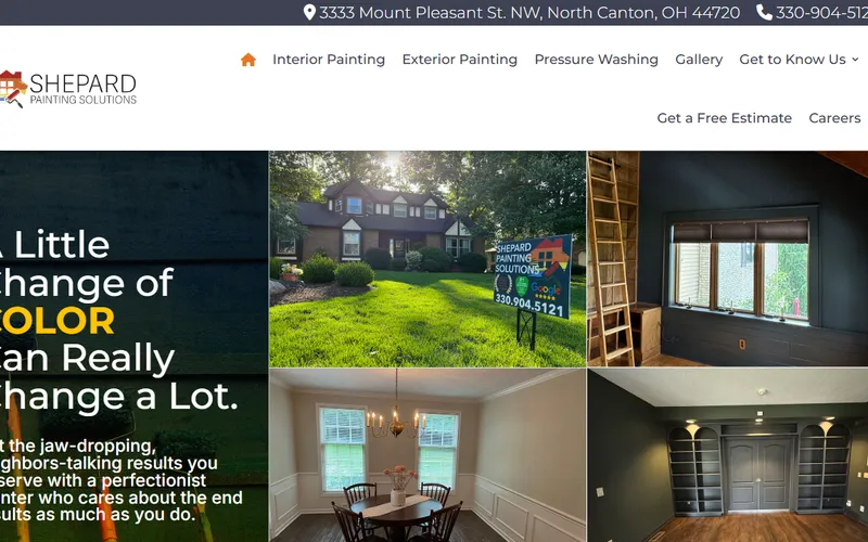 Shepard Painting Solutions — Residential & commercial painting in Canton, OH