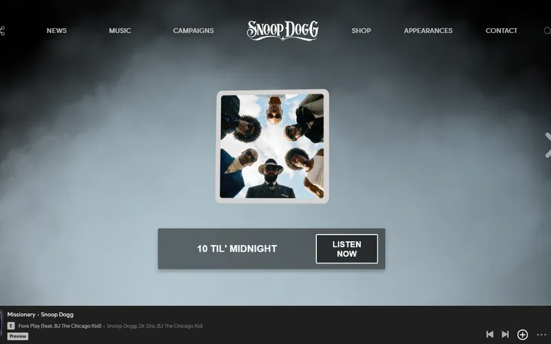 Snoop Dogg — Official website for the legendary artist