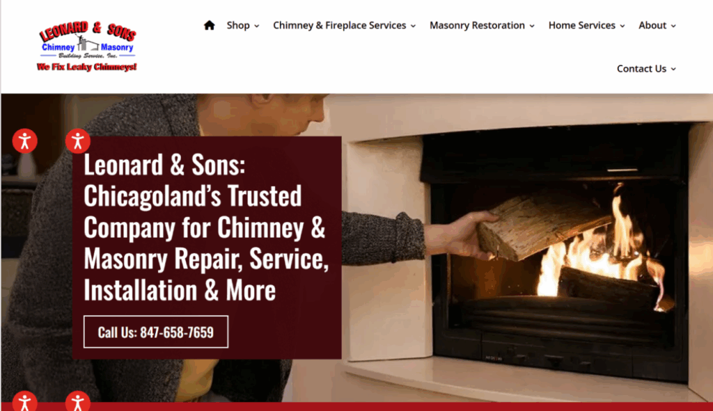 Divi Site for Leaky Chimneys