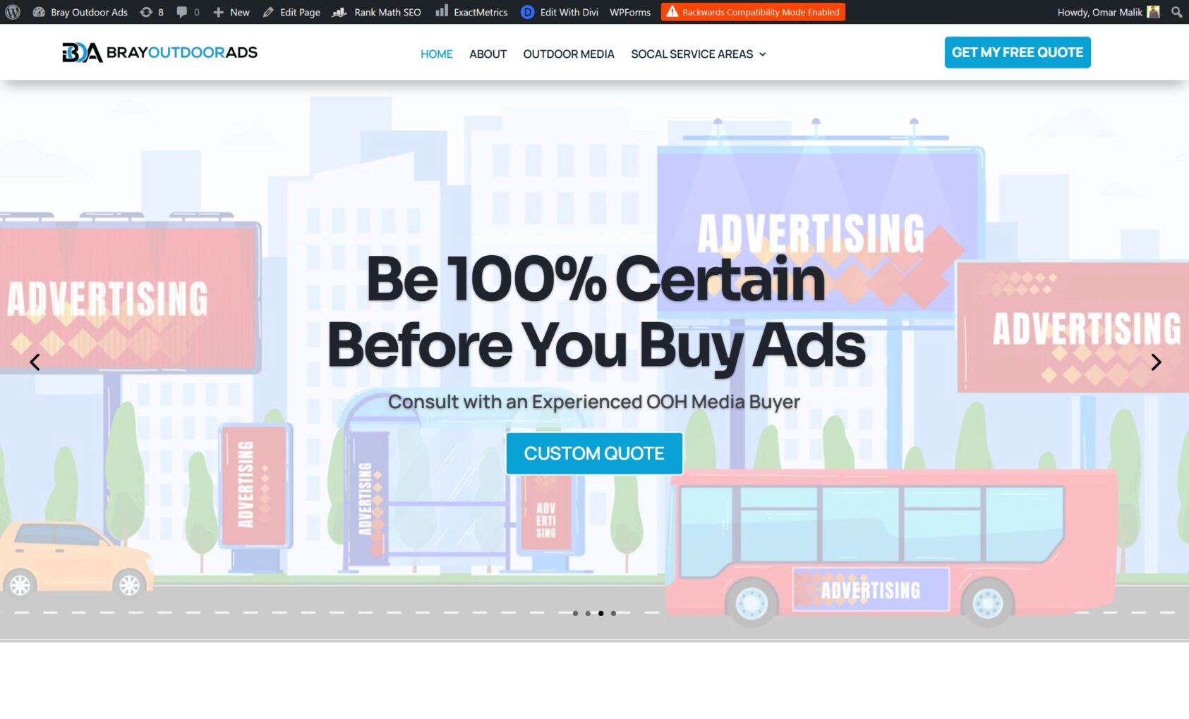 outdoor ads site in divi outdoor ads site in divi
