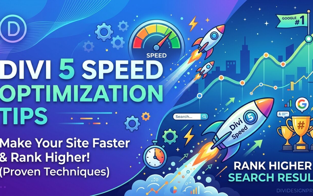 Divi 5 Speed Optimization Tips: How to Make Your Site Faster and Rank Higher