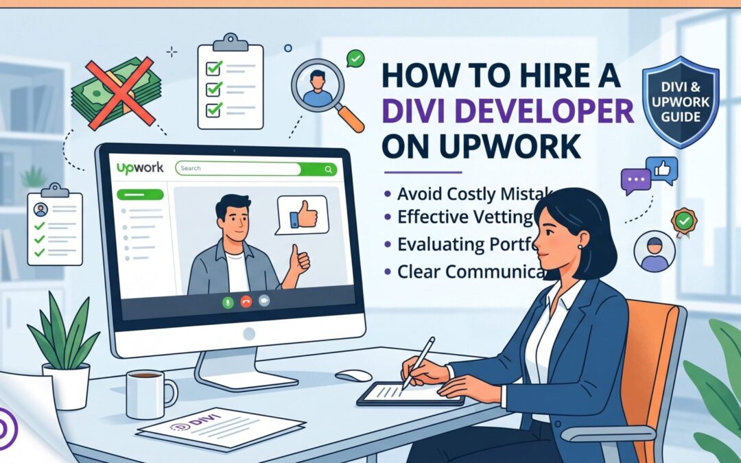 How to Hire a Divi Developer on Upwork (Without Making Costly Mistakes)