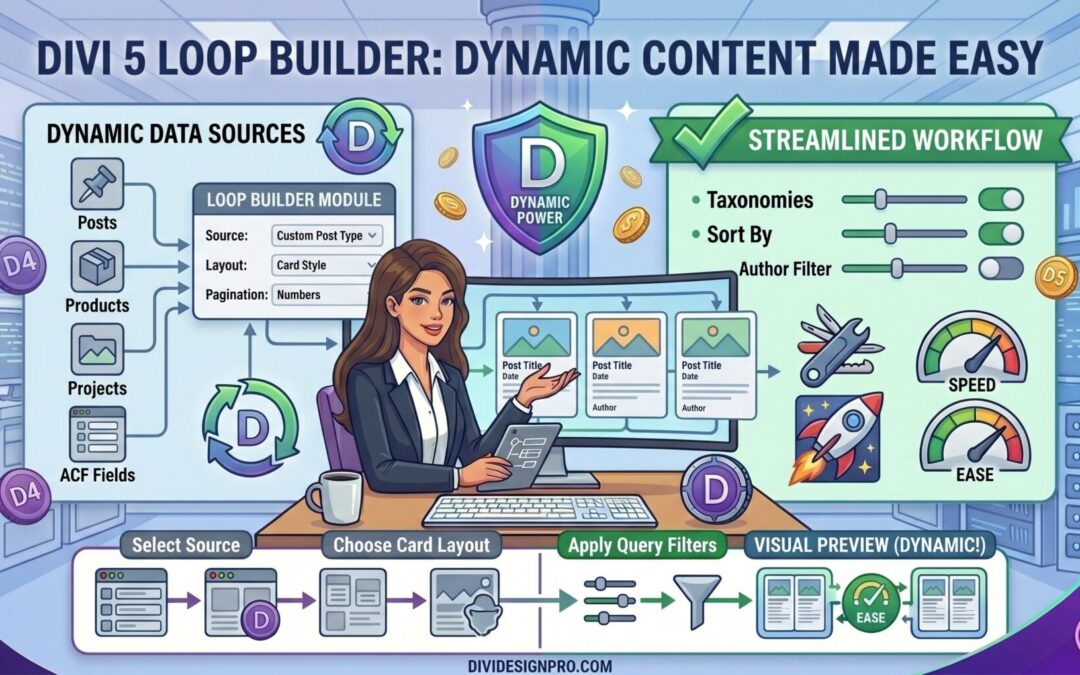 Divi 5 Loop Builder: Dynamic Content Made Easy